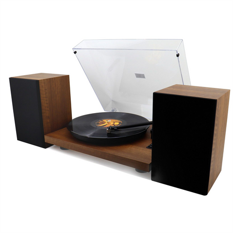 SOUNDMASTER - ELITE - PL711BR - PIATTO + 2 CASSE - LEGNO | USB | BLUETOOTH | ENCODING