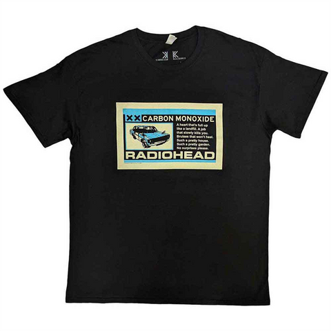 RADIOHEAD - CARBON PATCH - nero