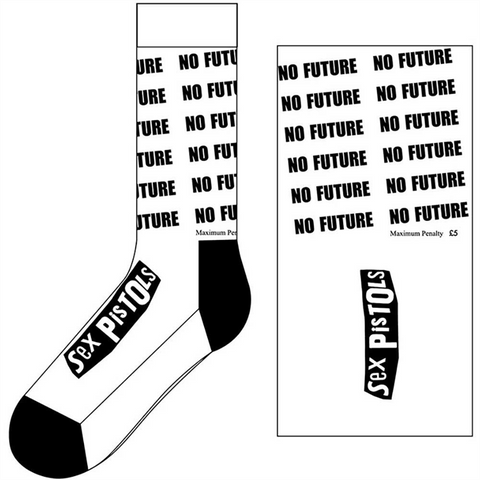 No Future - 40-45 - bianco/nero