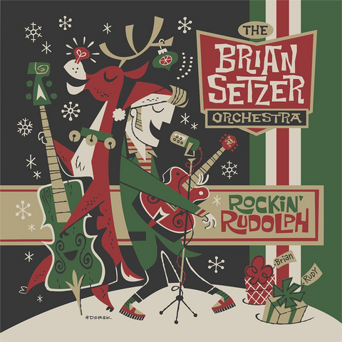 BRIAN SETZER - ORCHESTRA - - ROCKIN' RUDOLPH