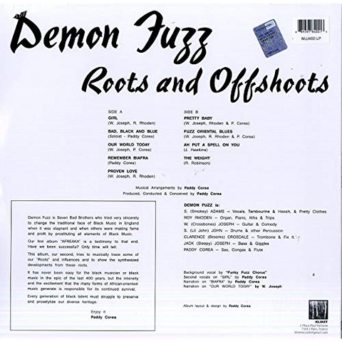 DEMON FUZZ - ROOTS AND OFFSHOOTS (LP - 1976)