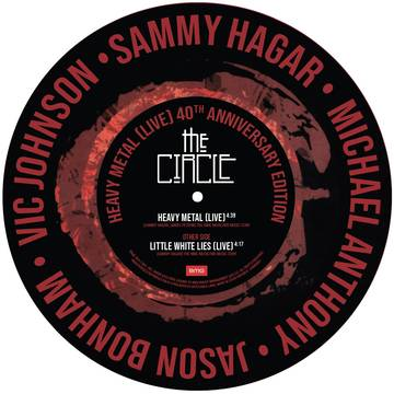 SAMMY HAGAR & THE CIRCLE - HEAVY METAL / LITTLE WHITE LIES (12’’ - RSD'21)