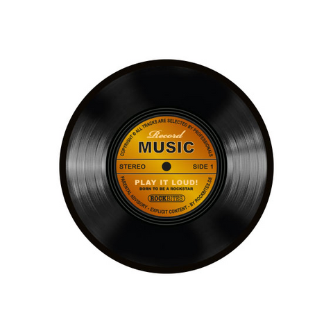 TAPPETINO MOUSE Â€“ MOUSEPAD - RECORD MUSIC (VINILE) – ORANGE