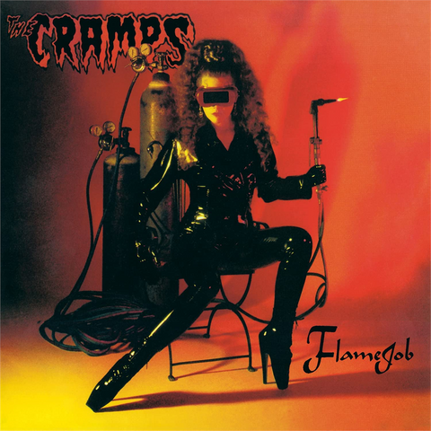 THE CRAMPS - FLAMEJOB (LP - clrd | rem23 - 1994)
