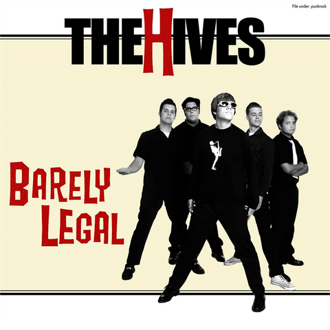 THE HIVES - BARELY LEGAL (LP - US | REM24 - 1997)