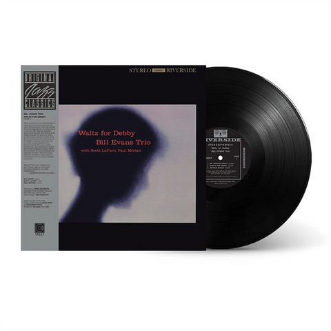 BILL EVANS - WALTZ FOR DEBBY (LP - original jazz classics | live | rem23 - 1961)
