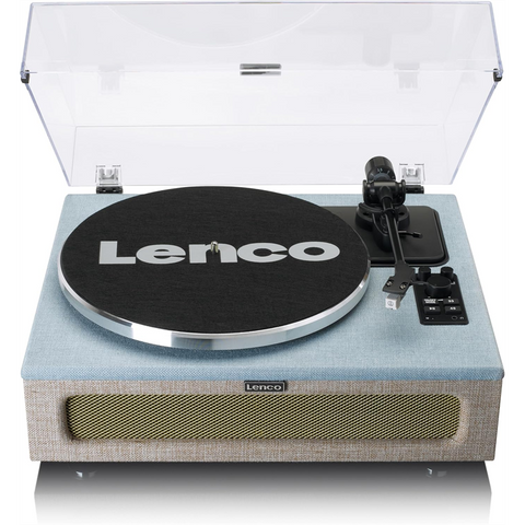 LENCO - GIRADISCHI - LENCO (LS-440 BUBG) 4 DIFFUSORI INTEGRATI - BLUETOOTH 5.0 PRE AMPLIFICATORE ON OF