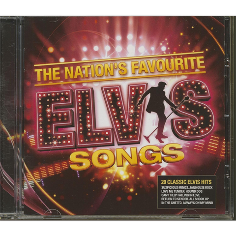 ELVIS PRESLEY - THE NATION'S FAVOURITE ELVIS SONGS (2013 - COMPILATION)
