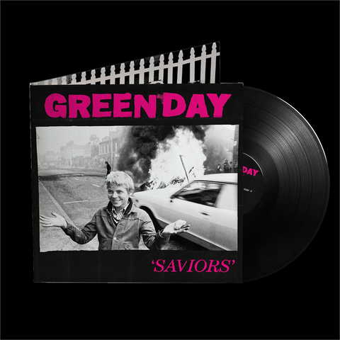 GREEN DAY - SAVIORS (LP - poster | embossed cover - 2024)
