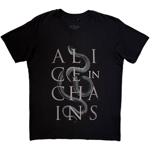 ALICE IN CHAINS - SNAKES - NERO - (XL) - TSHIRT