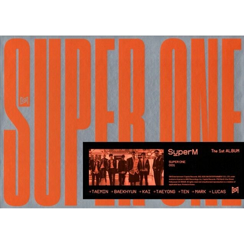 SUPERM - SUPER ONE: 1st album (2020 - super version)