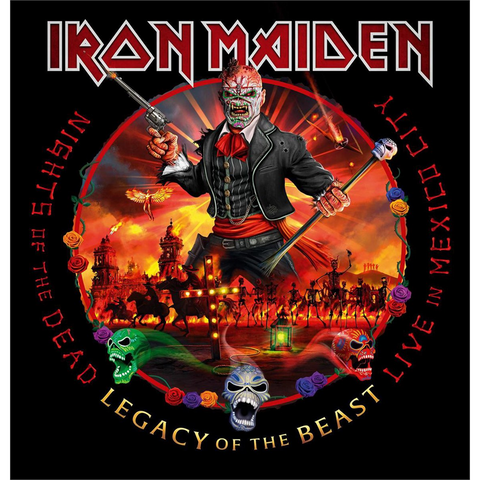 IRON MAIDEN - NIGHT OF THE DEAD: live in mexico city (2020 - 2cd)