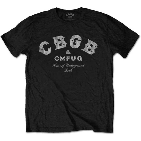 CBGB - CLASSIC LOGO - UNISEX - (XL) - T-SHIRT