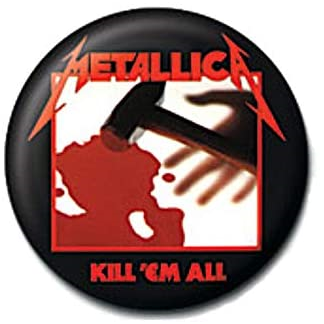 SEMM MUSIC STORE - KILL 'EM ALL - spilla / badge