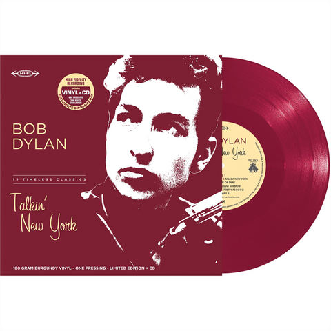 BOB DYLAN - TALKIN' NEW YORK (LP+cd - colorato | best | RSD'22 - 2008)
