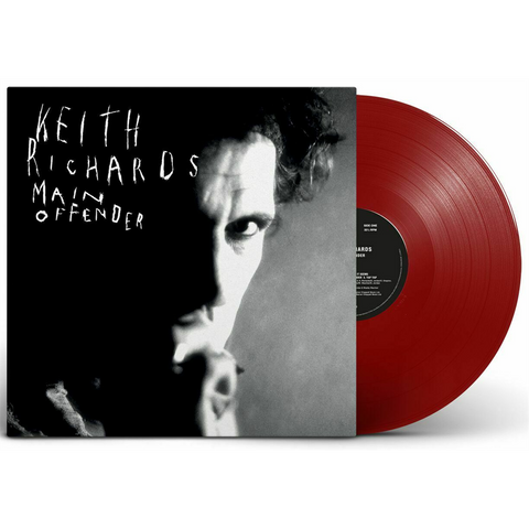 KEITH RICHARDS - MAIN OFFENDER (LP - rosso | rem22 - 1992)