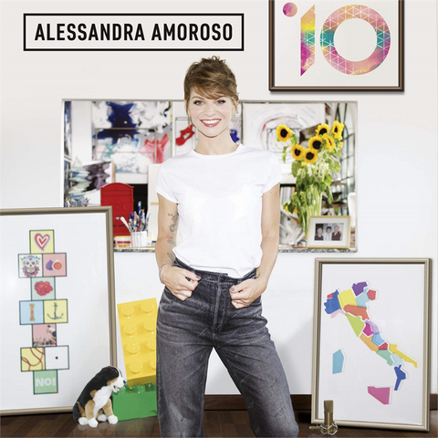 ALESSANDRA AMOROSO - 10 (LP - 2018 - vinile nero)