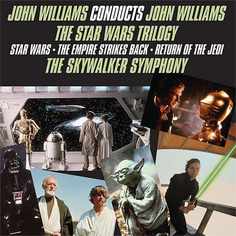 JOHN WILLIAMS - SOUNDTRACK - THE STAR WARS TRILOGY (2LP - BLUE | REM25 - 1990)