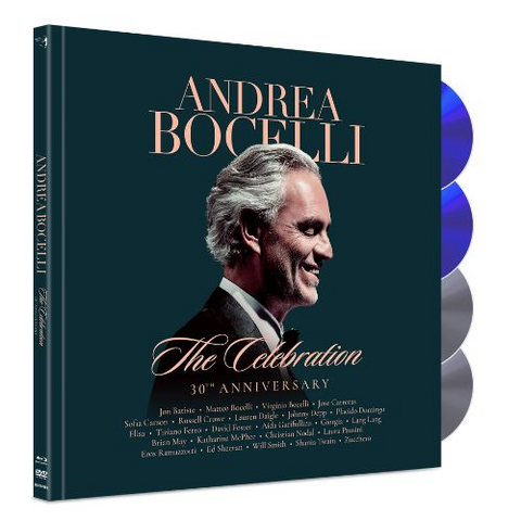 ANDREA BOCELLI - THE CELEBRATION 30TH ANNIVERSARY (2025 - 4DVD)
