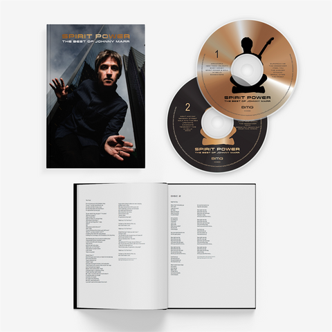 JOHNNY MARR - SPIRIT POWER: THE BEST OF JOHNNY MARR (2023 - 2CD | HARDBOOK)