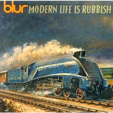 BLUR - MOERN LIFE IS RUBBISH (LP - 1993)