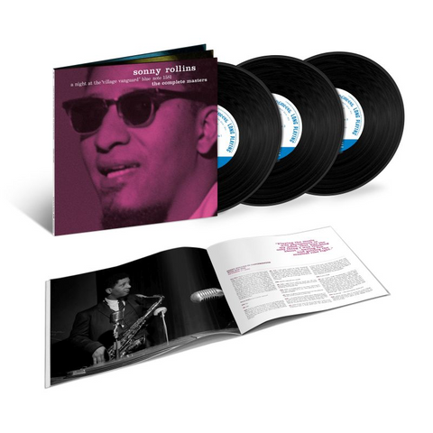 SONNY ROLLINS - A NIGHT AT THE VILLAGE VANGUARD: THE COMPLETE MASTERS (3LP - REM24 - 1958)