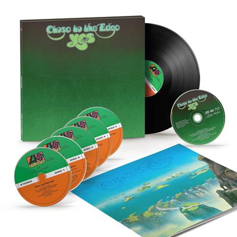 YES - CLOSE TO THE EDGE [SUPER DELUXE EDITION] (LP+5CD+BLU-RAY - REM25 - 1972)