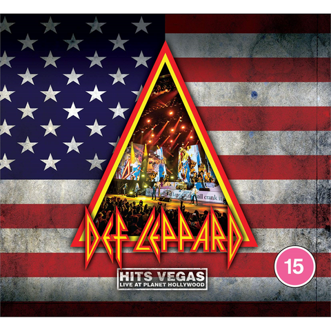 DEF LEPPARD - HITS VEGAS, live at planet hollywood (2020 - bluray+2cd)