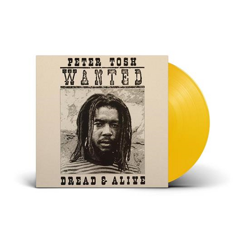 PETER TOSH - WANTED DREAD AND ALIVE (LP - GIALLO | REM25 - 1981)