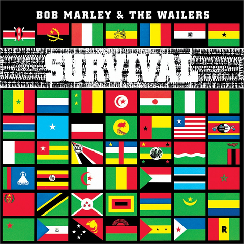 BOB MARLEY & THE WAILERS - SURVIVAL (LP - REM15 - 1979)