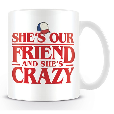 STRANGER THINGS - SHE'S OUR FRIEND - tazza