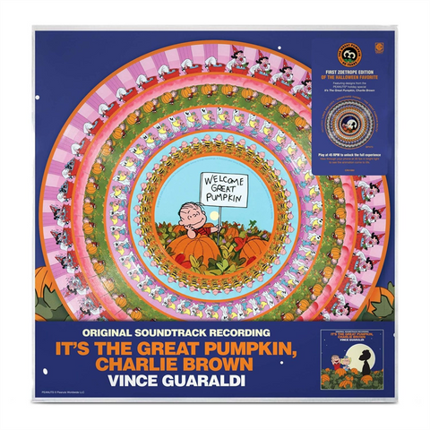 VINCE GUARALDI - IT'S THE GREAT PUMPKIN, CHARLIE BROWN (LP - ZOETROPE | RE26 - 1966)