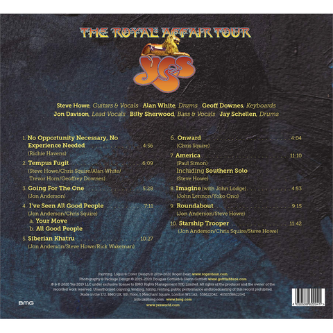 YES - THE ROYAL AFFAIR TOUR [LIVE IN LAS VEGAS] (2020)