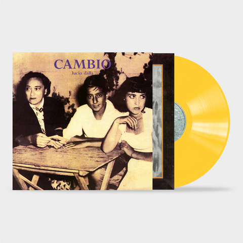 LUCIO DALLA - CAMBIO (LP - giallo | rem23 - 1990)