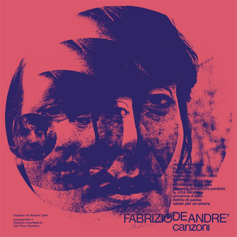 FABRIZIO DE ANDRE' - CANZONI (LP - 1974)