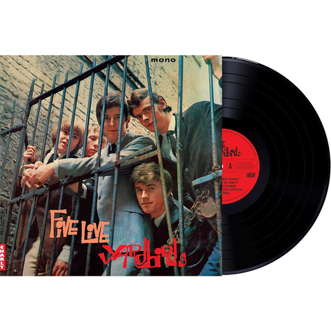 THE YARDBIRDS - FIVE LIVE YARDBIRDS (LP - REM25 - 1964)