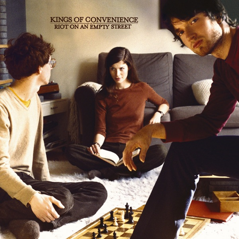 KINGS OF CONVENIENCE - RIOT ON AN EMPTY STREET (2LP - REM21 - 2004)