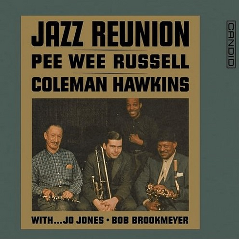 PEE WEE RUSSELL & COLEMAN HAWKINS - JAZZ REUNION (LP - REM22 - 1961)