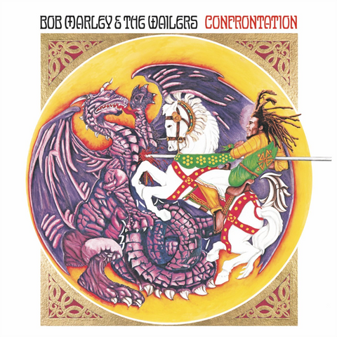 BOB MARLEY & THE WAILERS - CONFRONTATION (LP - REM15 - 1983)