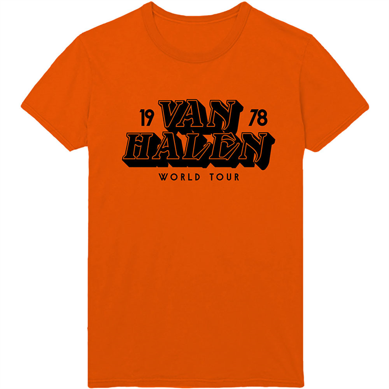 VAN HALEN - WORLD TOUR '78 - T-Shirt