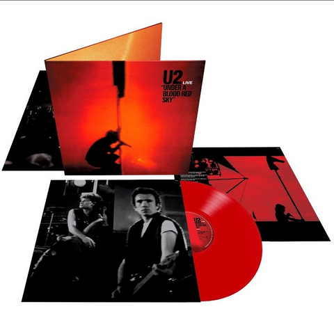 U2 - UNDER A BLOOD RED SKY (LP - rosso | live | RSD BlackFriday23 - 1983)