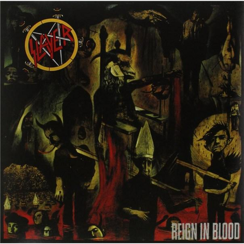 SLAYER - REIGN IN BLOOD (LP - REM24 - 1986)