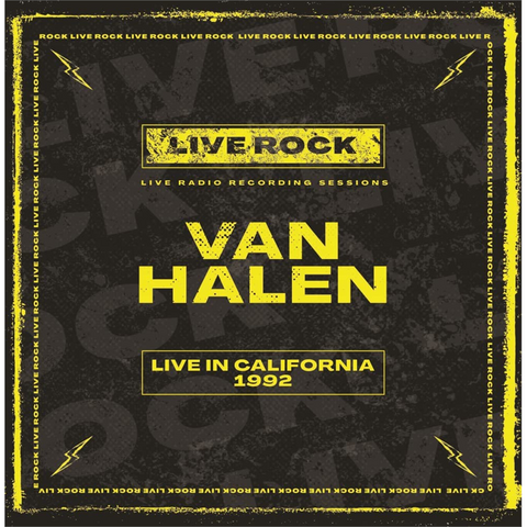 VAN HALEN - LIVE IN CALIFORNIA (2022)