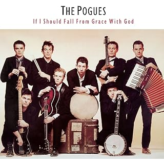 THE POGUES - IF I SHOULD FALL FROM GRACE WITH GOD (LP - REM15 - 1988)