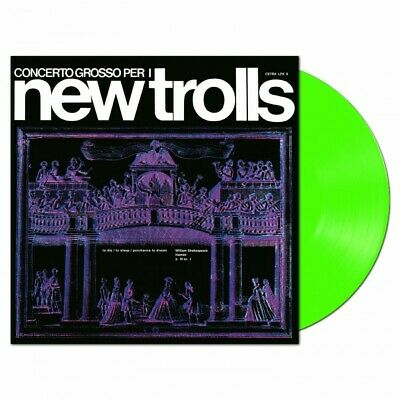 NEW TROLLS - CONCERTO GROSSO (LP - verde trasparente | rem22 - 1971)