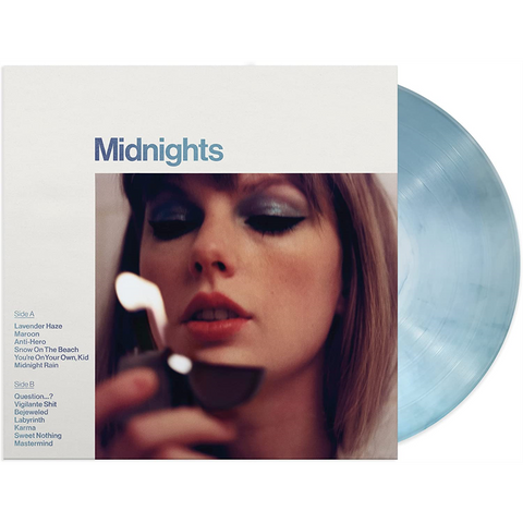 TAYLOR SWIFT - MIDNIGHTS (LP - blue - 2022)