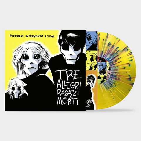 TRE ALLEGRI RAGAZZI MORTI - PICCOLO INTERVENTO A VIVO (LP - SPLATTER | RE26 - 1997)