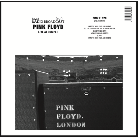 PINK FLOYD - LIVE AT POMPEII (2LP - radio broadcast - 2023)