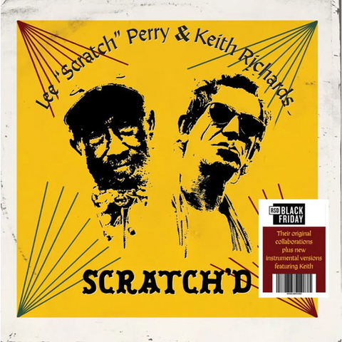 LEE 'SCRATCH' PERRY & KEITH RICHARDS - SCRATCH'D (EP - RSD BlackFriday23)