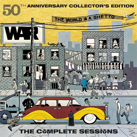 WAR - THE WORLD IS A GHETTO (1972 - 50th ann - 4cd | complete sessions)